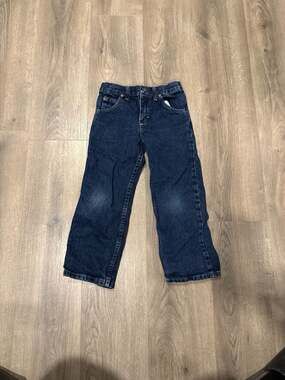 Wrangler Boys 945LBDR Regular Fit Straight Leg Jeans Size 6